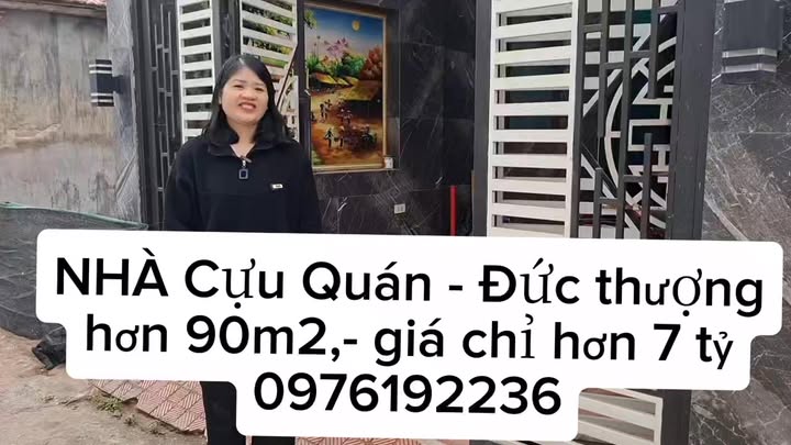 Nhà riêng Đức Thượng Hoài Đức 91m²/7 tỷ - Chính chủ bán