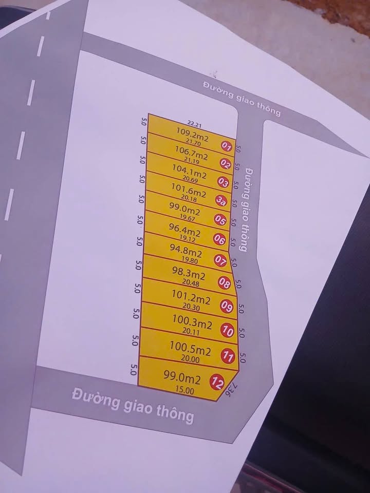 Đất nền Phượng Mao Phú Thọ 109m² 5xx triệu - Sổ đỏ chính chủ