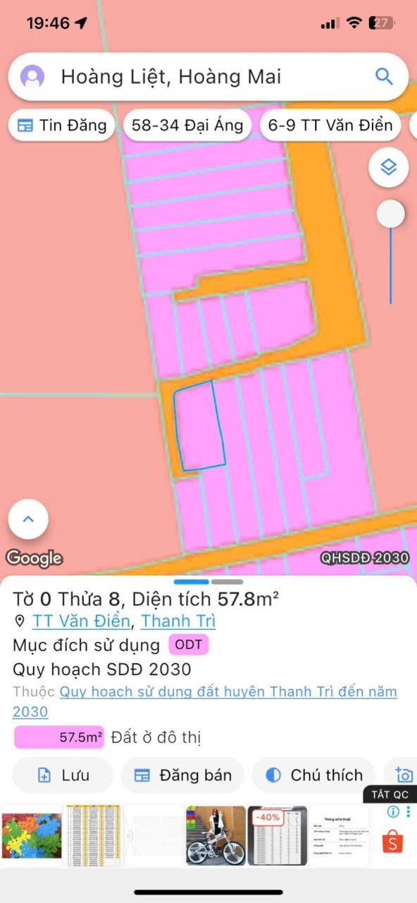 Nhà riêng Hoàng Liệt 58m² hơn 5 tỷ - Chính chủ bán