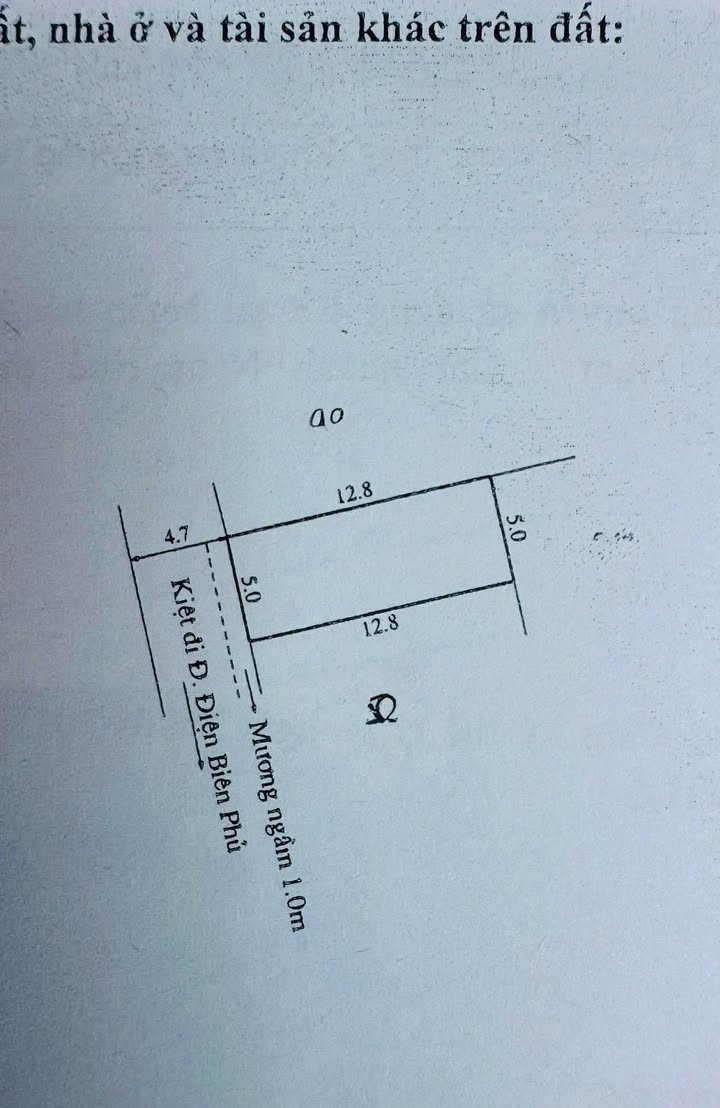 Đất nền Huế 64m² Kiệt Điện Biên Phủ - Sổ đỏ chính chủ!