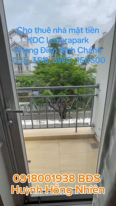 Nhà phố Loverapark Bình Chánh 105m² 15.5 triệu - Sẵn sàng ở ngay