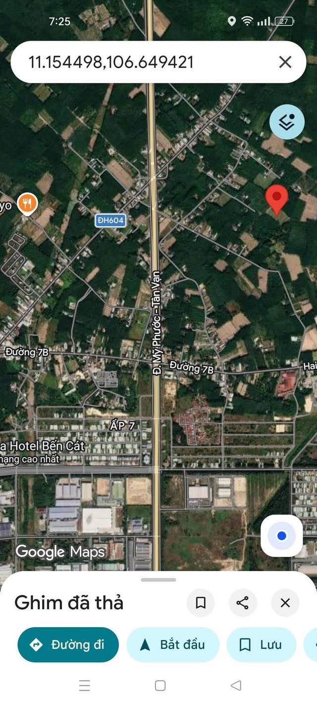 Đất nền Chánh Mỹ, Thủ Dầu Một 8000m² giá 2 triệu/m² - Sổ đỏ chính chủ!