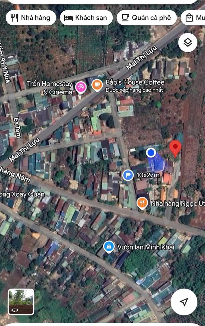 Đất nền Mai Thị Lựu 100m² Buôn Ma Thuột 2.15 tỷ - Sổ đỏ