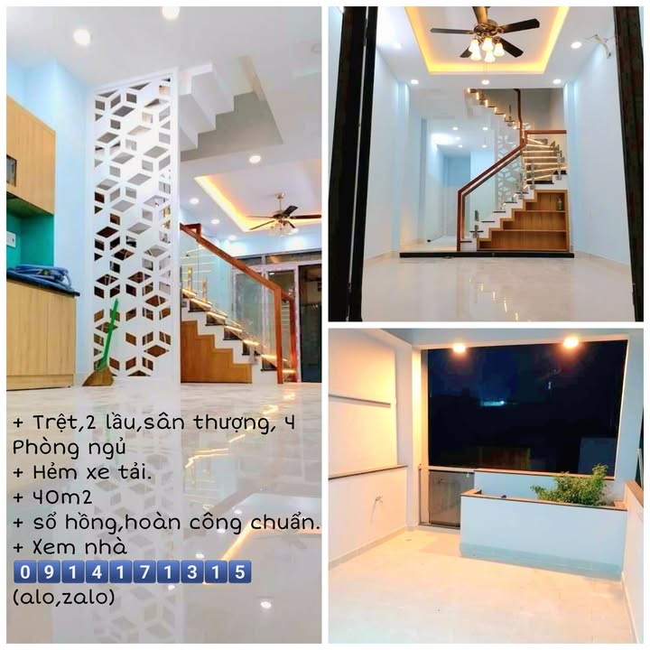 Nhà riêng Lê Quang Định 40m² 6.15 tỷ - Sẵn sàng ở ngay