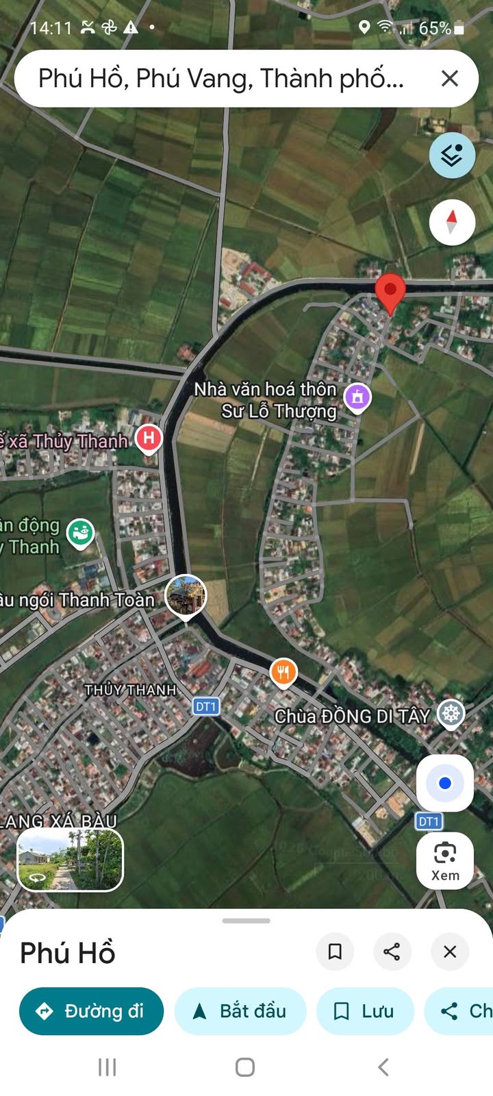 Đất Thủy Lương Huế 100m² 1.1 tỷ - Sổ đỏ chính chủ