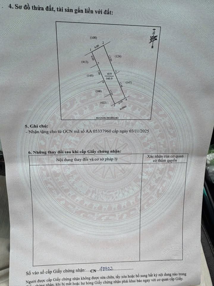 Đất nền Nghi Phú Vinh 161m² giá 6.1 tỷ - Sổ đỏ chính chủ