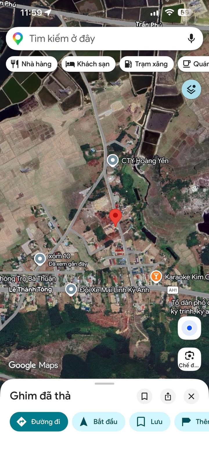 Đất nền Kỳ Trinh Hà Tĩnh 176m2 1.3 tỷ - Sổ đỏ chính chủ