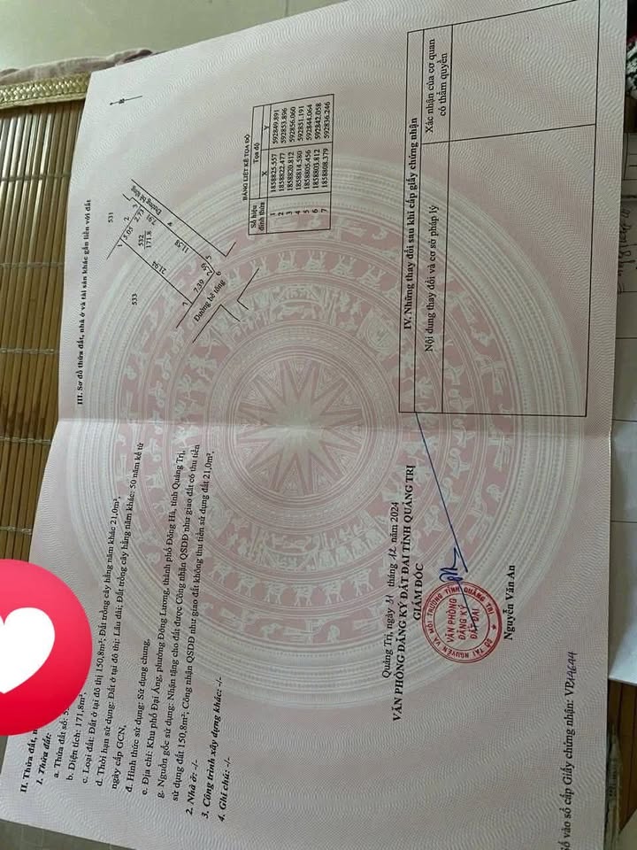 Đất nền Đông Hà Lê Duẩn 162m² 1,2-1,29 tỷ - Pháp lý rõ ràng