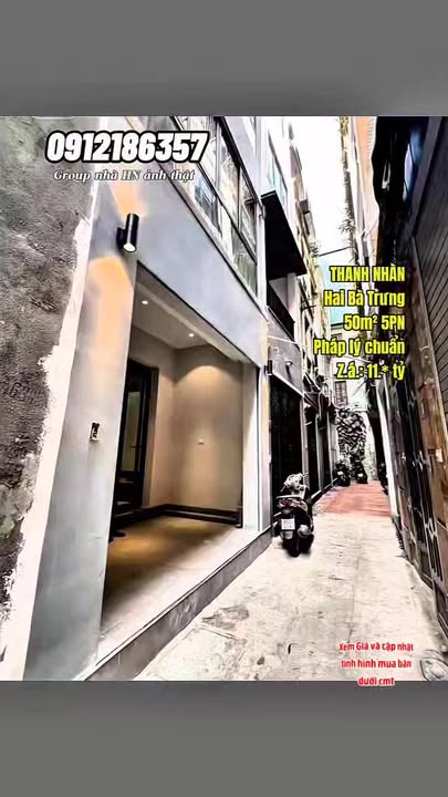 Nhà Thanh Nhàn 50m² 11.95 tỷ - Chính chủ bán