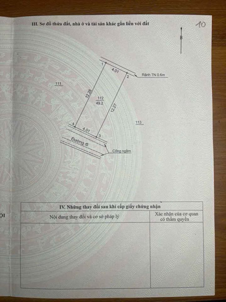 Nhà riêng Hà Đông khu tập thể bệnh viện 105 49m² - Chính chủ bán