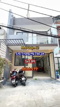 Nhà Quận 12 Trung Mỹ Tây 65m² - Ô tô vào tận nhà