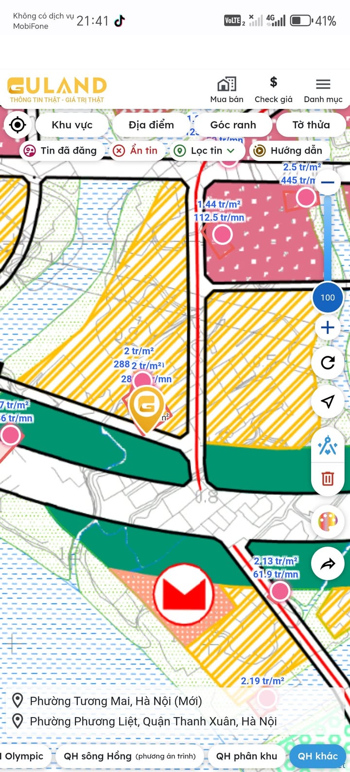 Đất nền Bình Khánh Cần Giờ 2.885m² 5,6 tỷ - Sổ đỏ chính chủ