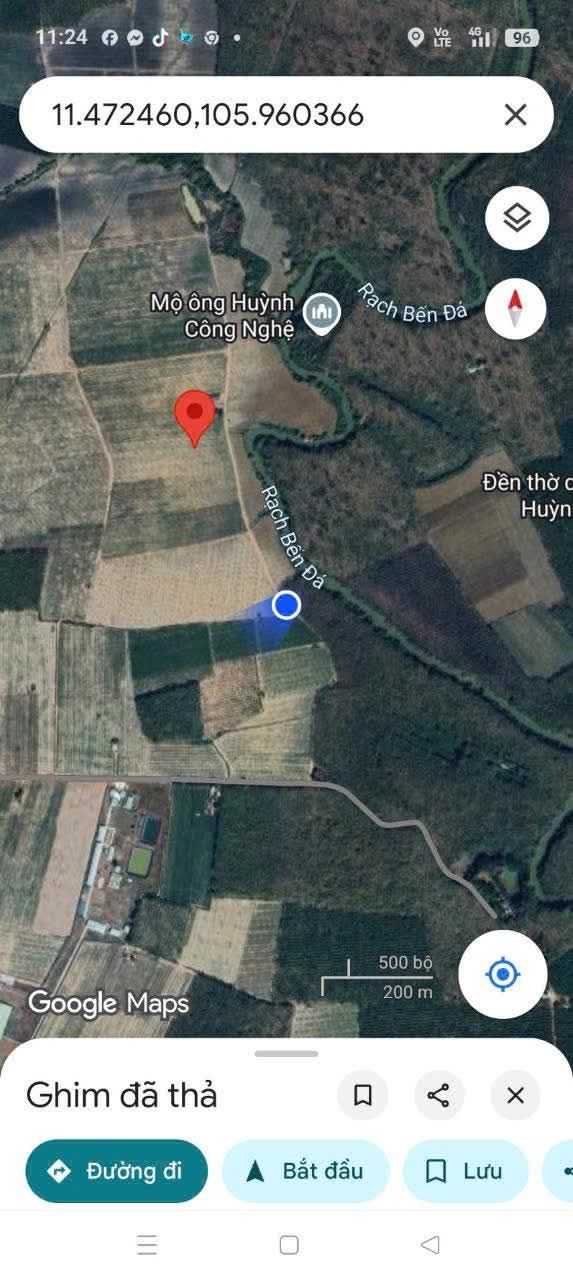 Đất nền Thạnh Tây Tân Biên 60.95 tỷ - Tiềm năng tăng giá