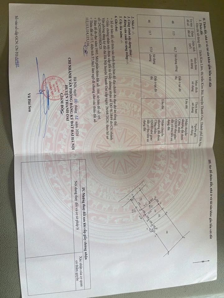 Đất nền Kim Thư 41m² 2,05 tỷ - Sổ đỏ chính chủ