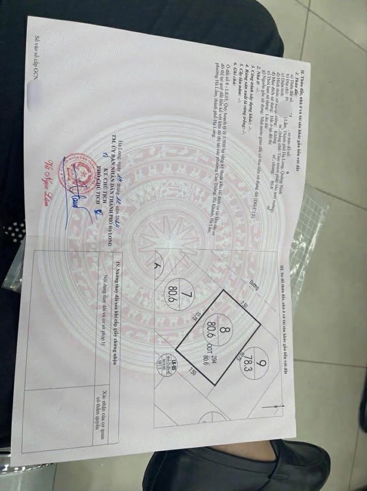 Đất nền Hà Lầm Hạ Long 80m² 4,6 tỷ - Sổ đỏ chính chủ