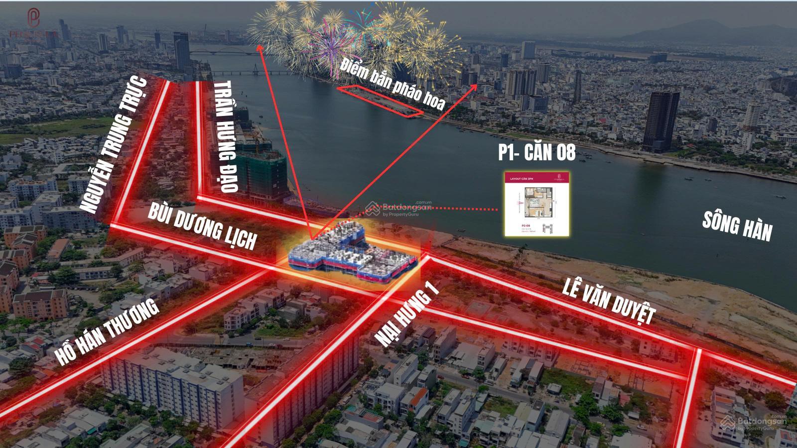 Căn hộ Peninsula Đà Nẵng 72.9m² - View Sông Hàn đẳng cấp!