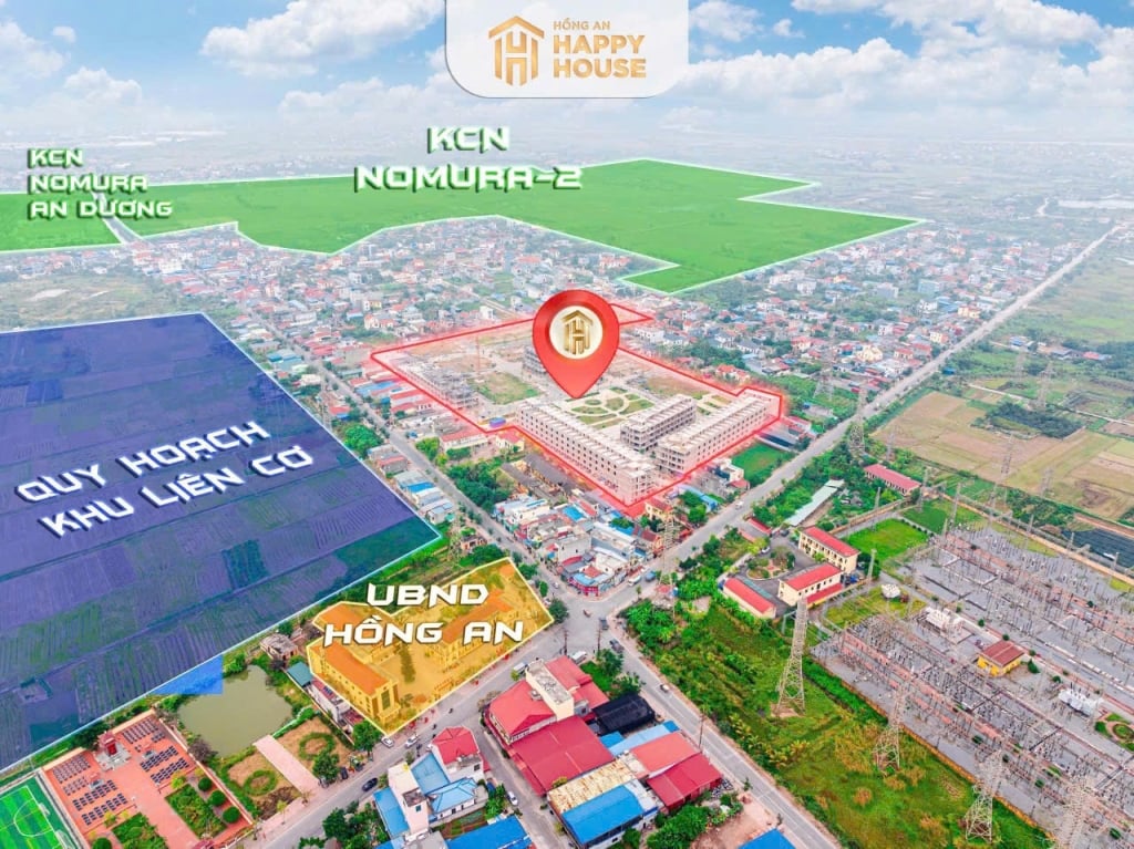 Dự án Liền kề, Shophouse An Dương, Hải Phòng từ 4 tỷ - Sổ đỏ sẵn!