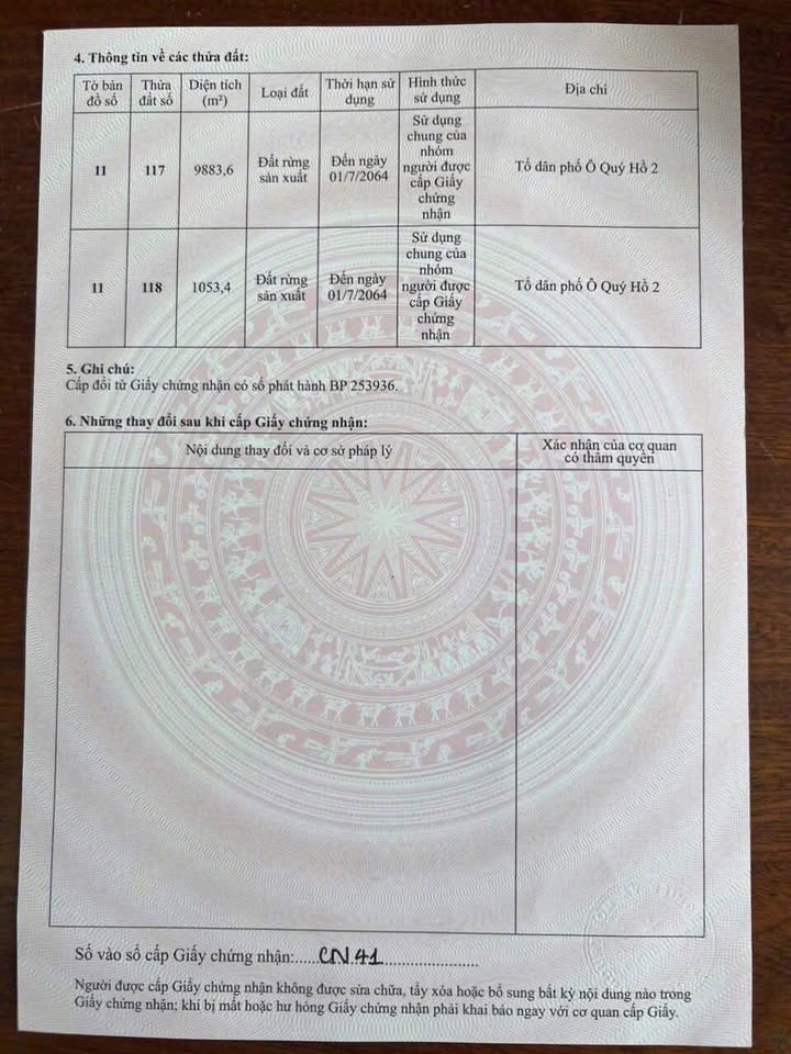 Đất nền Sa Pa 10.937m² 2.8 tỷ - Sổ đỏ chính chủ