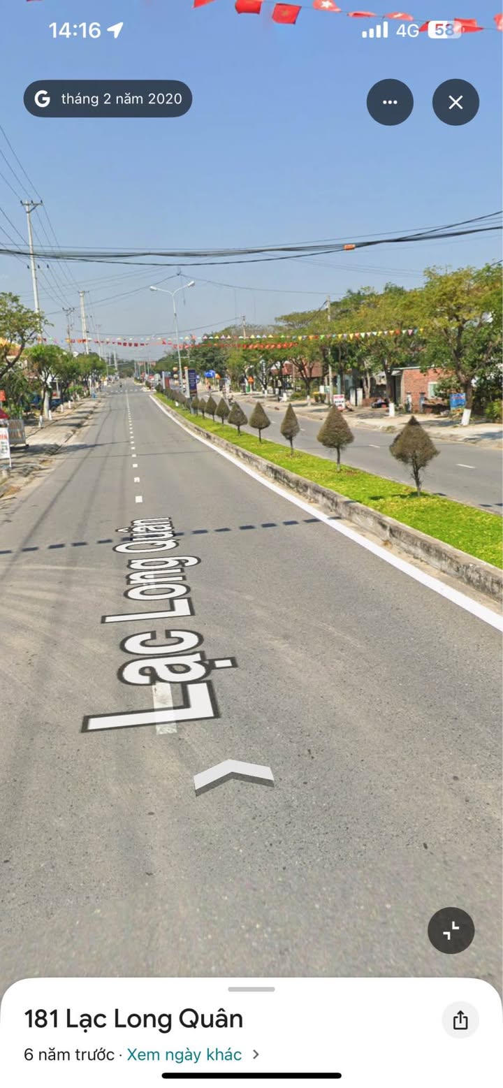 Đất Mặt Tiền Lạc Long Quân, Cửa Đại - 196m² Giá 10 Tỷ