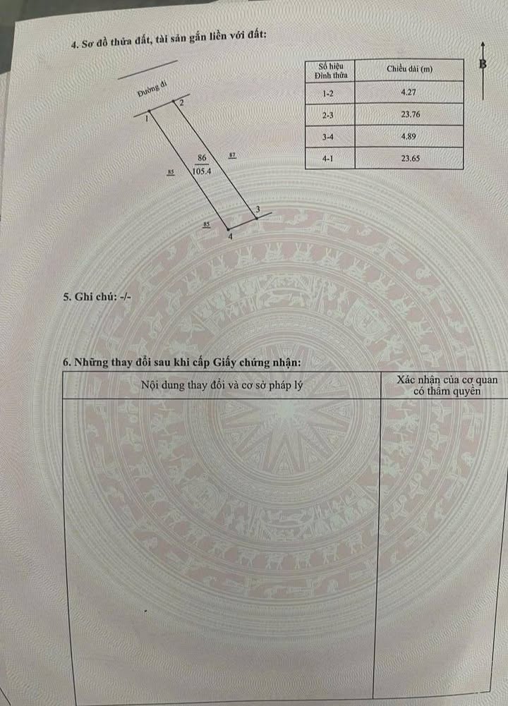 Đất nền Nghĩa Hành 105m² giá 1.1 tỷ - Giá tốt hiếm có