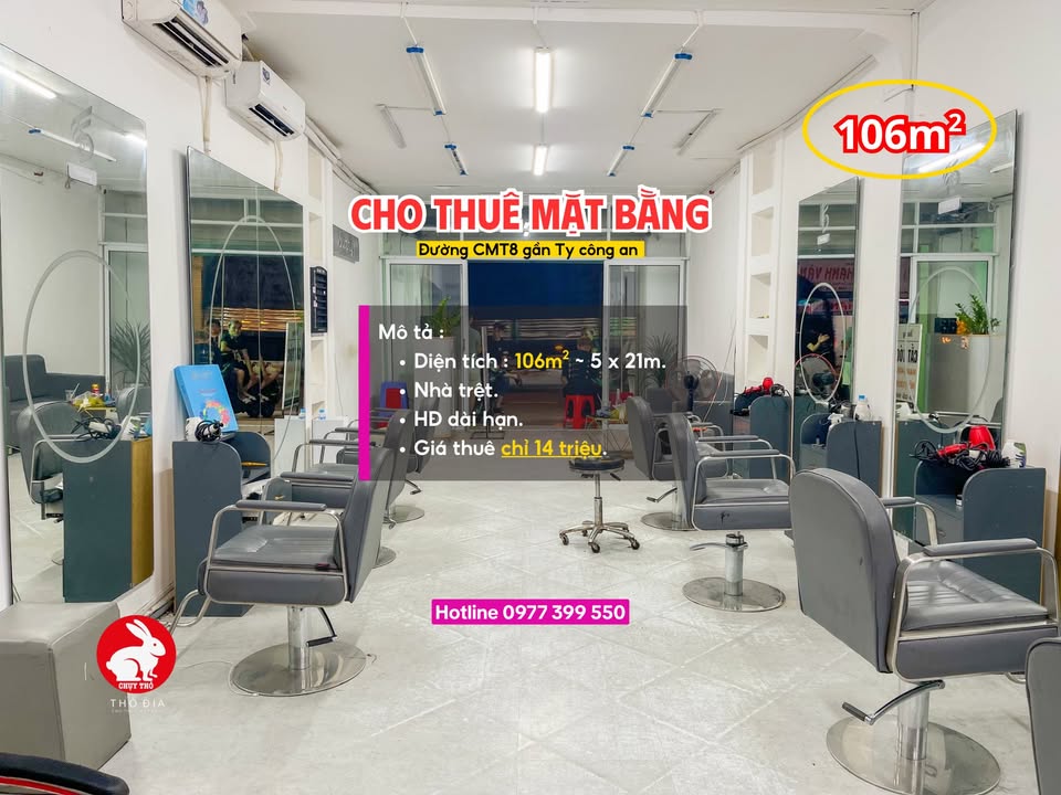 Mặt bằng CMT8 Chánh Nghĩa 106m² 14 triệu - Mặt tiền KD