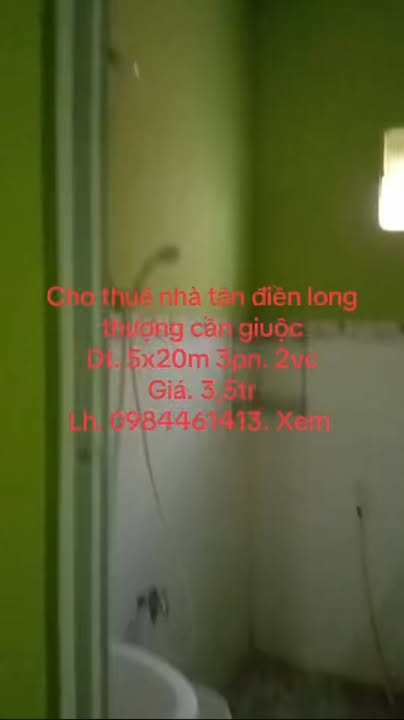 Nhà Long Thượng 100m2 3.5 triệu - Xe oto vao tan nha