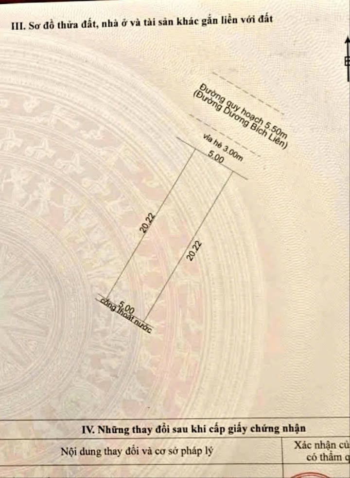 Đất nền Liên Chiểu Đà Nẵng 100m² giá 6 tỷ - Sổ đỏ chính chủ