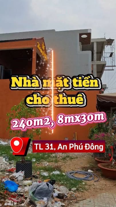 Nhà nguyên căn TL 31, Q12 240m2 12 triệu - Mặt tiền kinh doanh