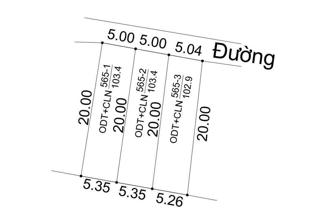 Đất nền Quỳnh Diễn 5x20 100m² giá tốt - Sổ đỏ chính chủ
