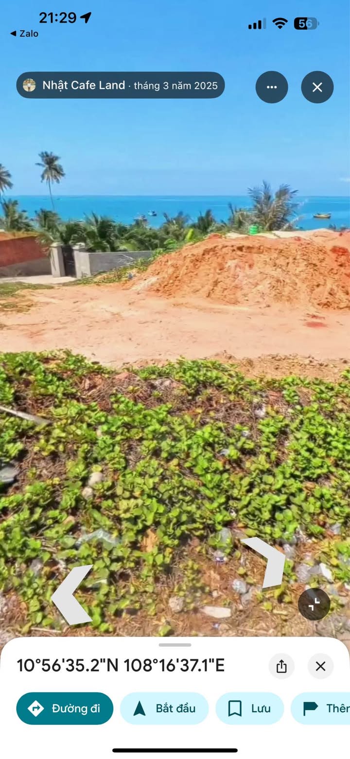 Đất nền Huỳnh Thúc Kháng Mũi Né 218m² 9 tỷ - Sổ đỏ chính chủ