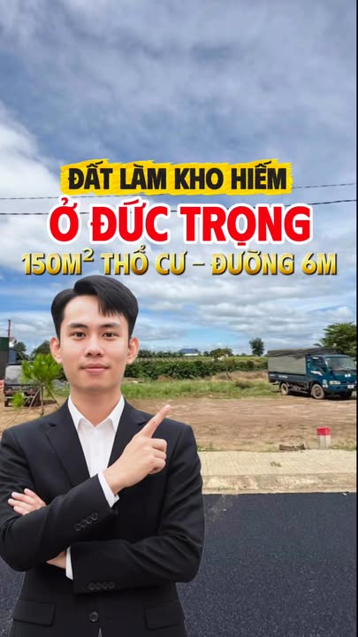 Đất Kho Đức Trọng 150m² - Mặt Tiền Đường Nhựa 6m, Gần Quốc Lộ 20