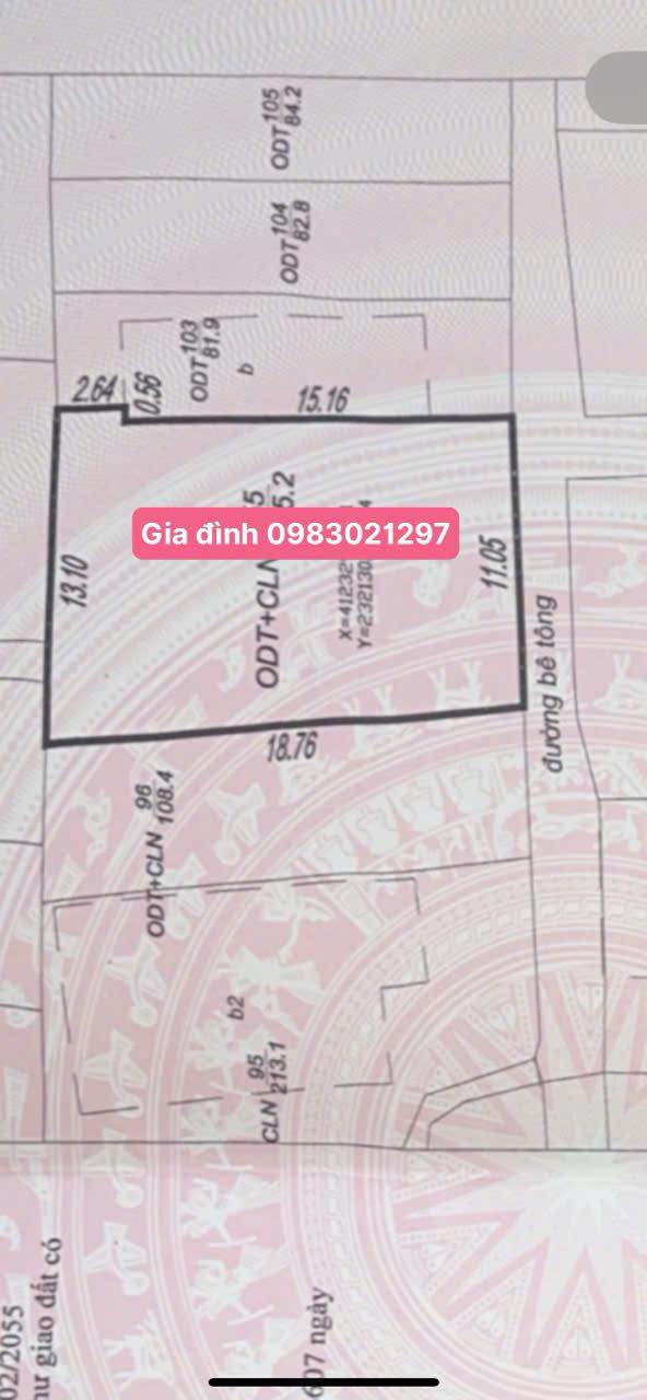 Đất nền Đại Yên Hạ Long 215m² 4.3 tỷ - Nở hậu