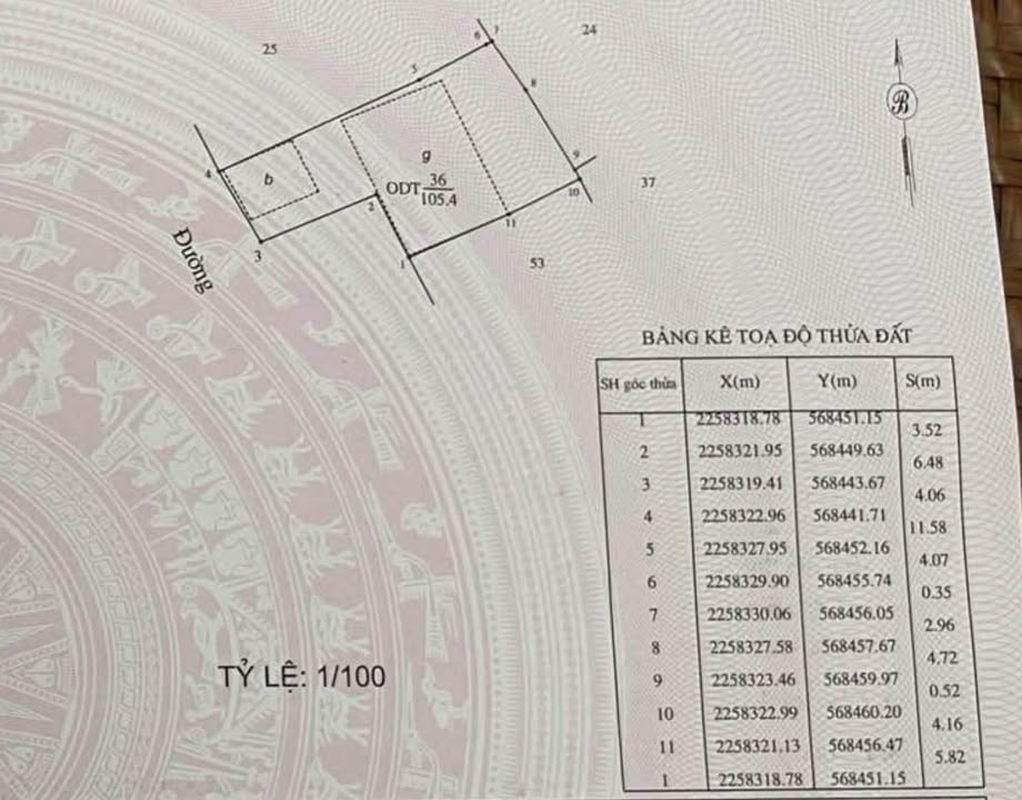 Đất nền Trần Huy Liệu Nam Định 106m² 2 tỷ - Sổ đỏ chính chủ