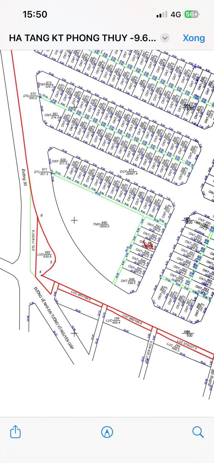 Đất nền 160m² hướng Đông Nam tại Khu đấu giá Đại Phong, Đồng Hới - Sổ đỏ sẵn sàng