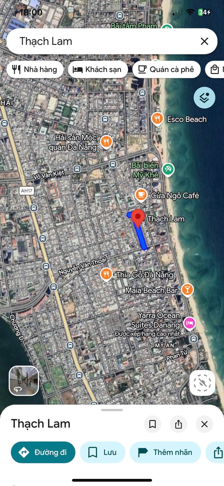 Nhà Mặt Tiền Thạch Lam 4 Tầng, 81m², Cách Biển Mỹ Khê 300m - Kinh Doanh Đỉnh Cao