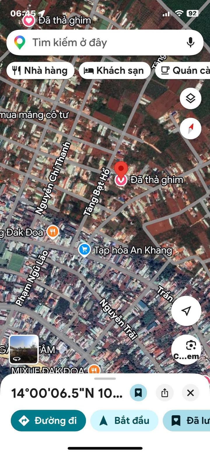 Đất Trương Định Đăk Đoa 350m² 1.799 tỷ - Sổ đỏ chính chủ