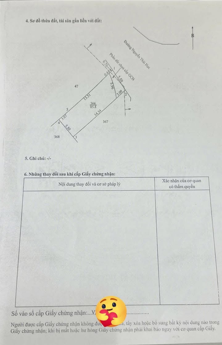 Nhà mặt tiền Nguyễn Thái Học P1 94m² 1.3 tỷ - Mặt tiền kinh doanh