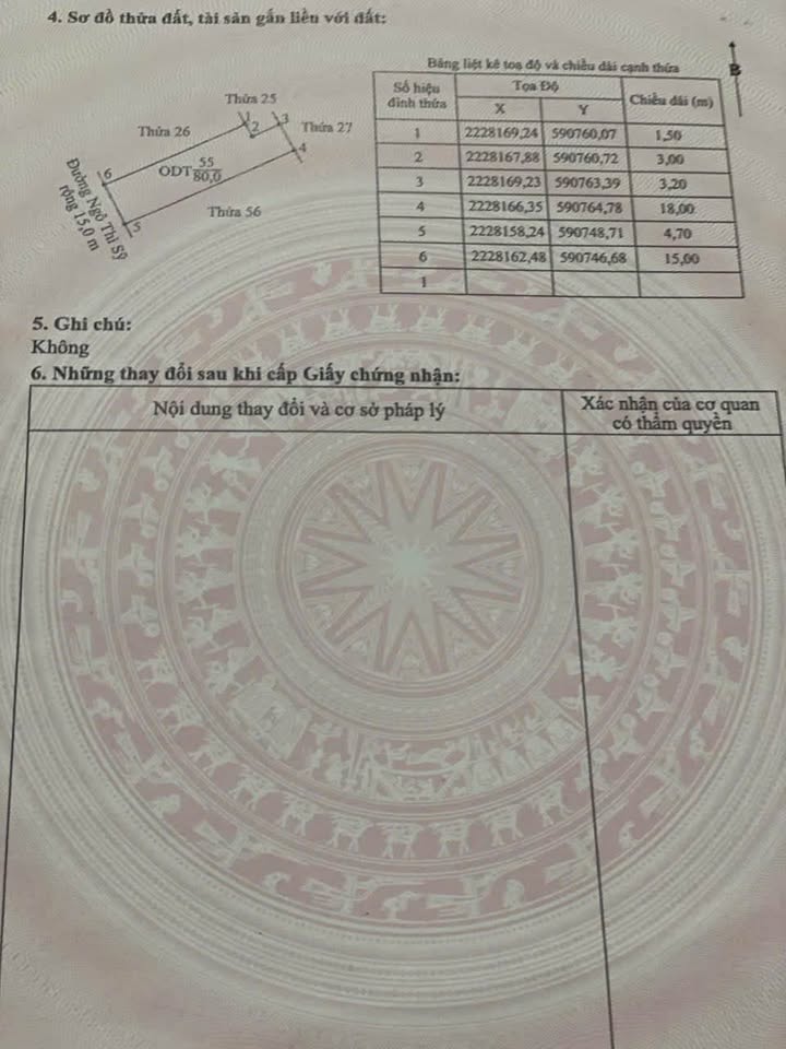 Đất nền Tam Điệp Ngô Thị Sỹ 80m² 1 tỷ - Sổ đỏ chính chủ