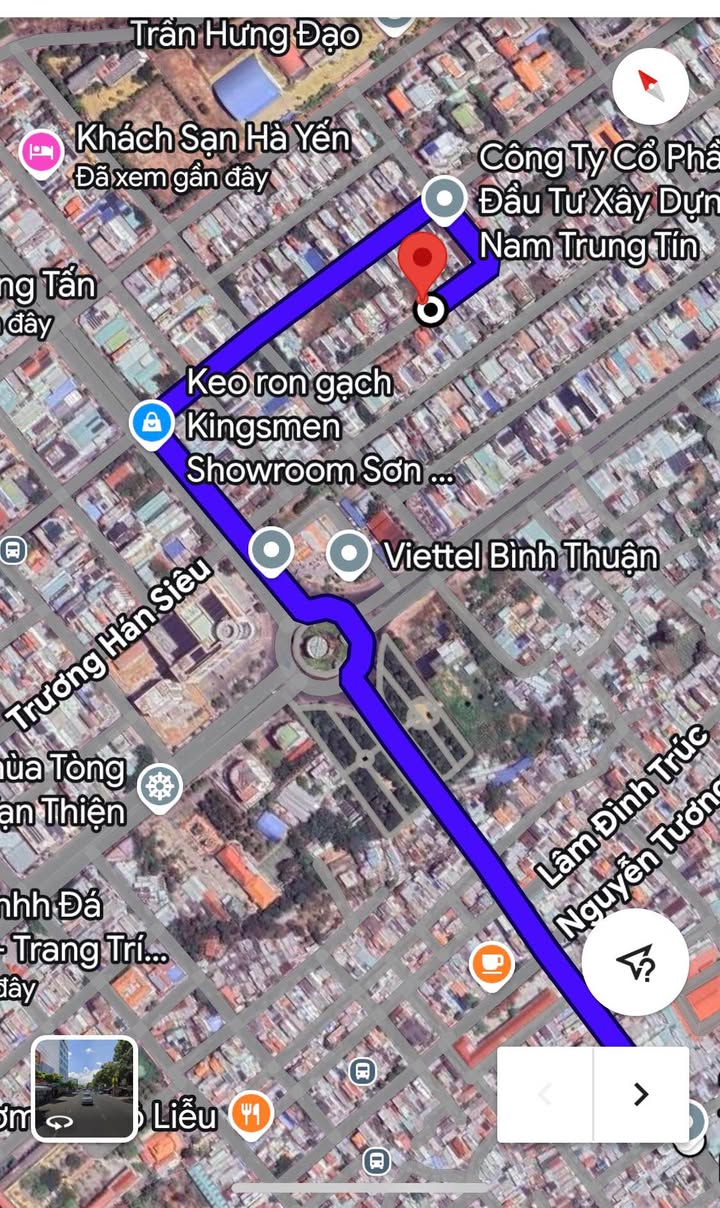 Bán Đất Mặt Tiền Đào Duy Tùng Phan Thiết 136m² Hướng Nam Giá 4.6 Tỷ