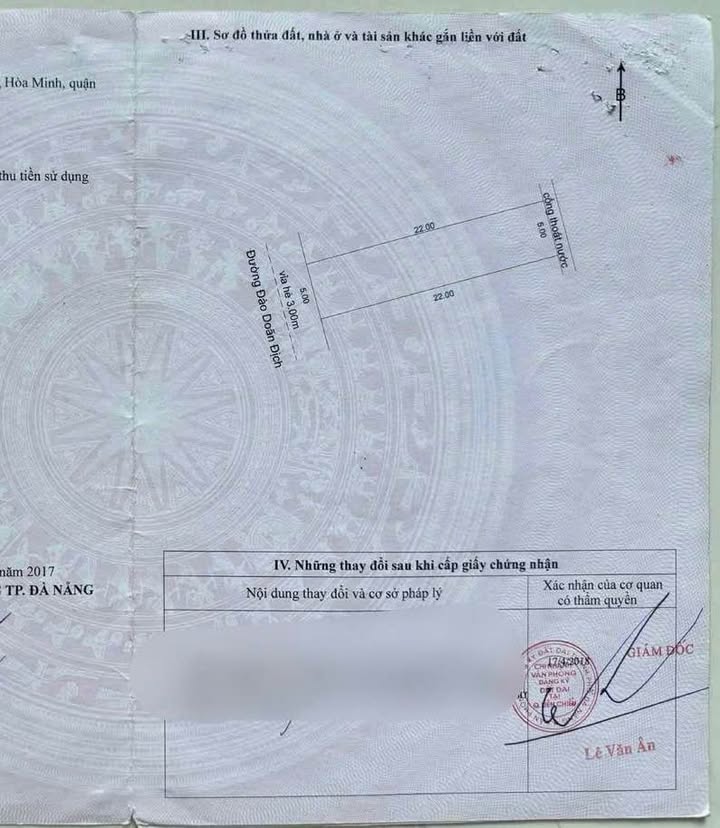 Đất nền 110m² Đào Doãn Địch, Cẩm Lệ - Sổ đỏ sẵn sàng, giá 5.3 tỷ