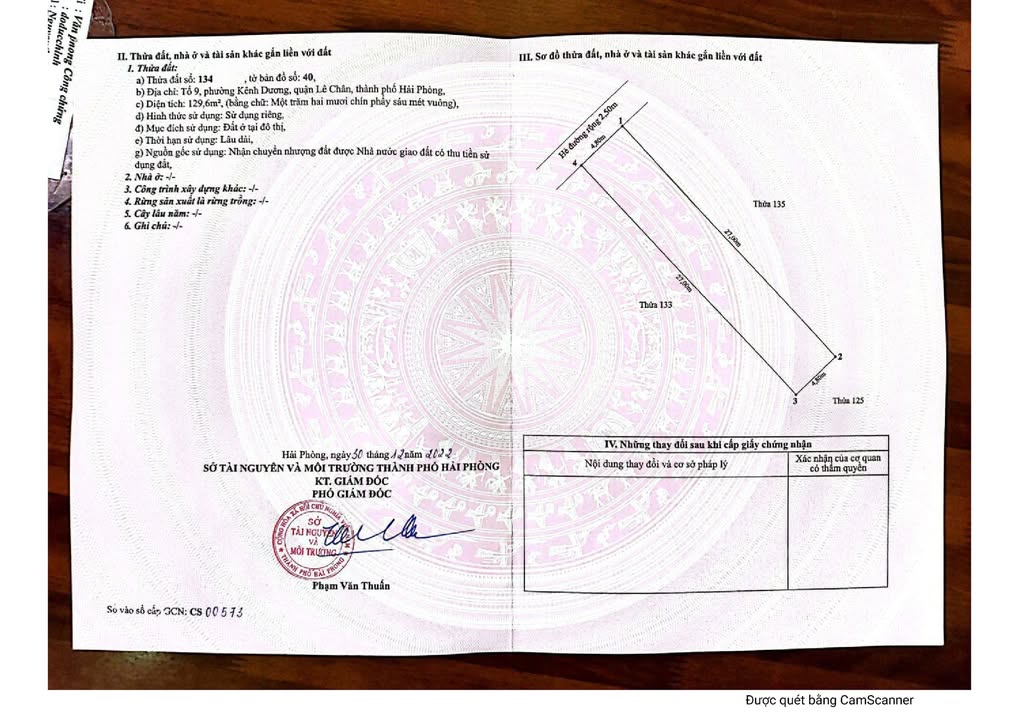 Đất nền Hải An 115m² - Ngay 333 Văn Cao, Kinh doanh đắc địa