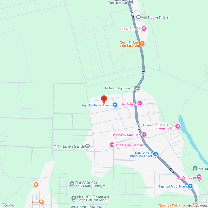 Đất nền Ea Ktur Cư Kuin 198m² 1.25 tỷ - Sổ đỏ