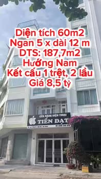 Nhà Mặt Tiền Lý Thái Tổ Cam Lâm - 60m² Kinh Doanh Đỉnh Cao, Hướng Nam