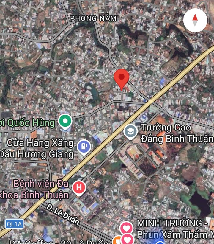 Đất thổ cư Phạm Thị Ngư Phan Thiết 100m² 1.8 tỷ - Sổ đỏ chính chủ