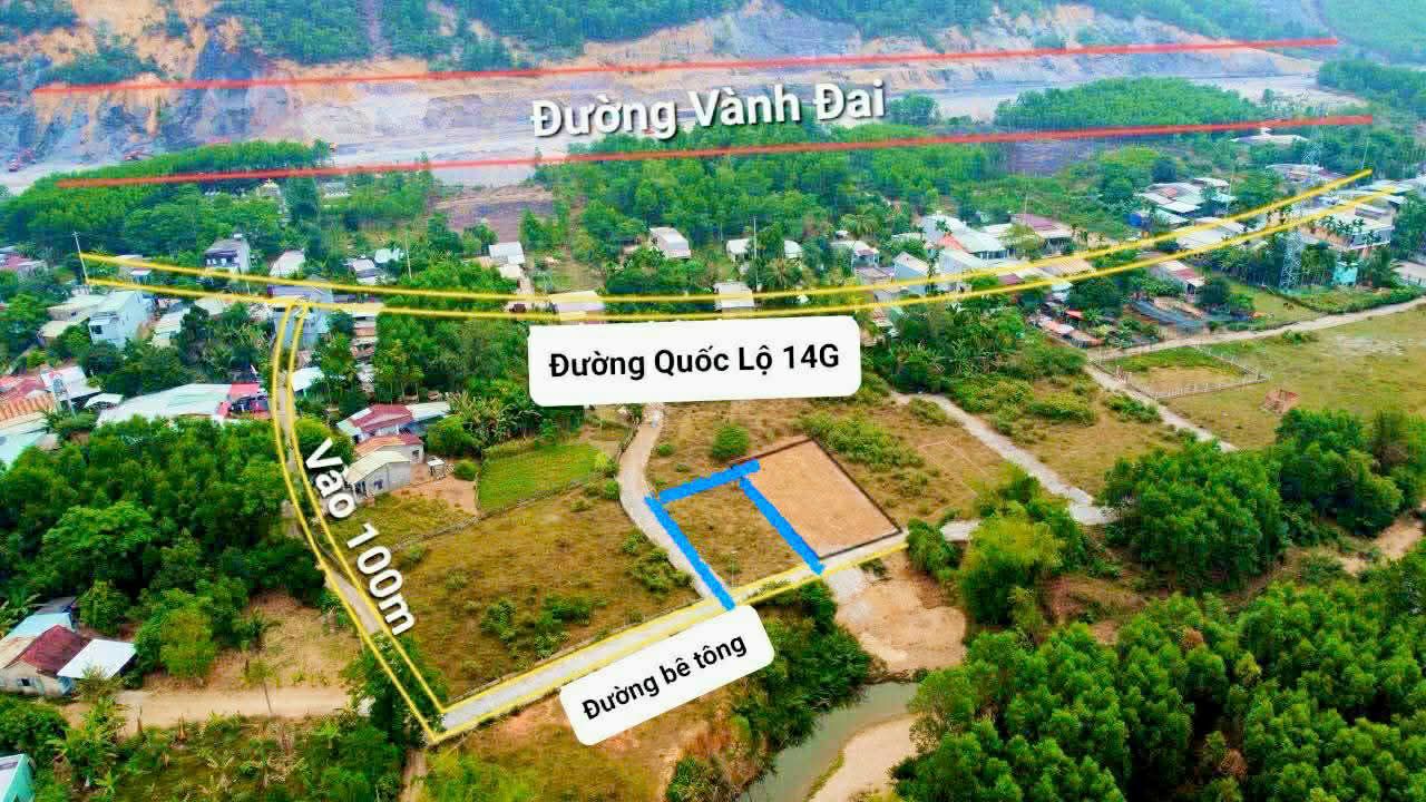 Bán Đất Vườn Hòa Vang 500m² - View Suối Yên Bình, Giá Chỉ 1 Tỷ