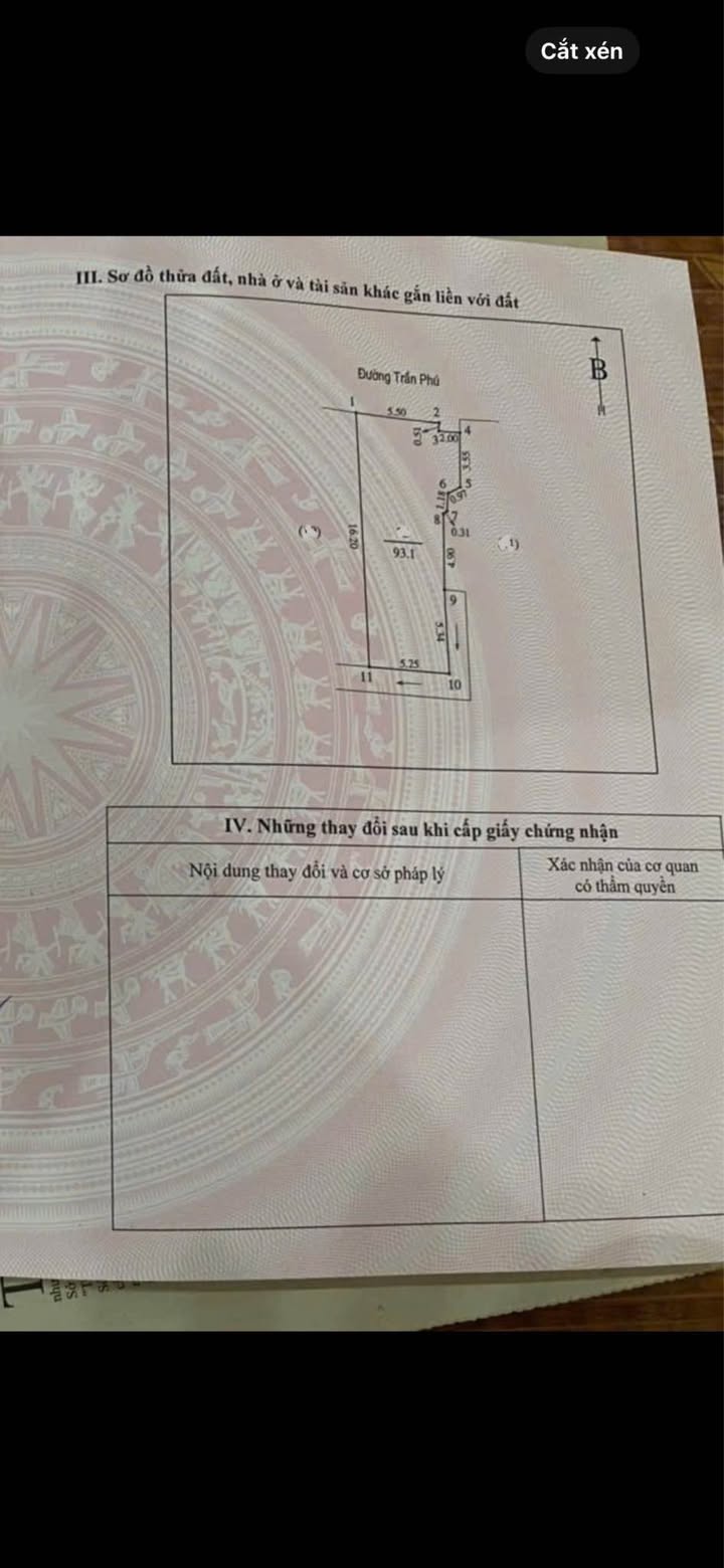 Nhà phố Trần Phú Vinh 93m² 20,7 tỷ - Mặt tiền kinh doanh