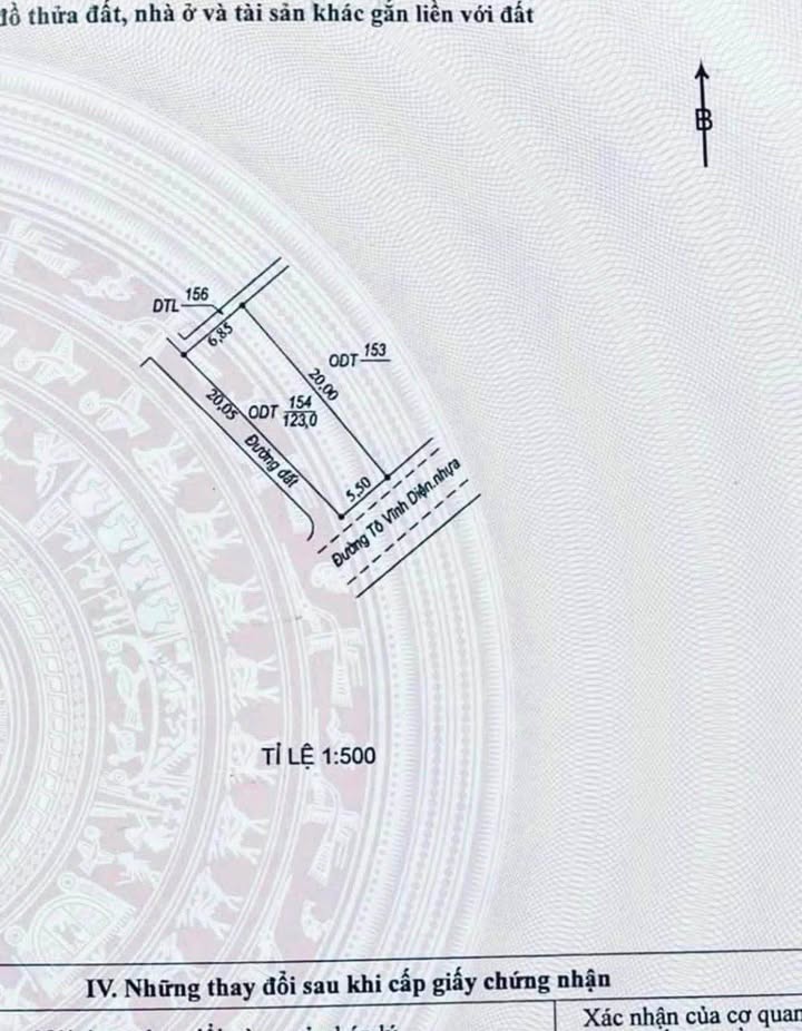 Bán Gấp Đất Vàng Mặt Tiền Tô Vĩnh Diện, Bắc Từ Liêm - 110m²