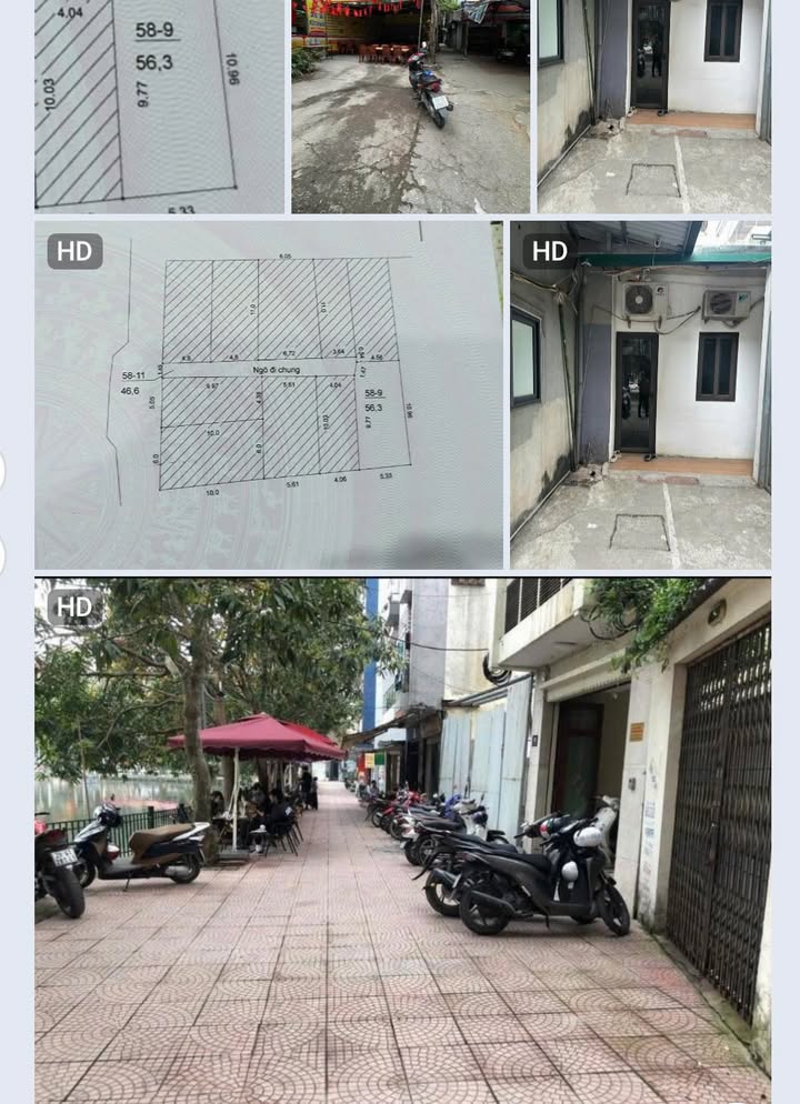 Nhà 57m² Tây Trà, Hoàng Mai - Đất Nở Hậu, Sẵn Sàng Xây Văn Phòng/Cho Thuê