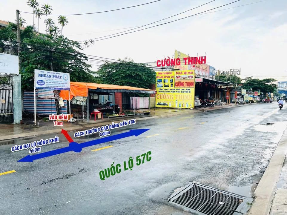 Đất nền Sơn Đông, Bến Tre 303m² - Cơ hội vàng đầu tư, giá chỉ 1.1 tỷ