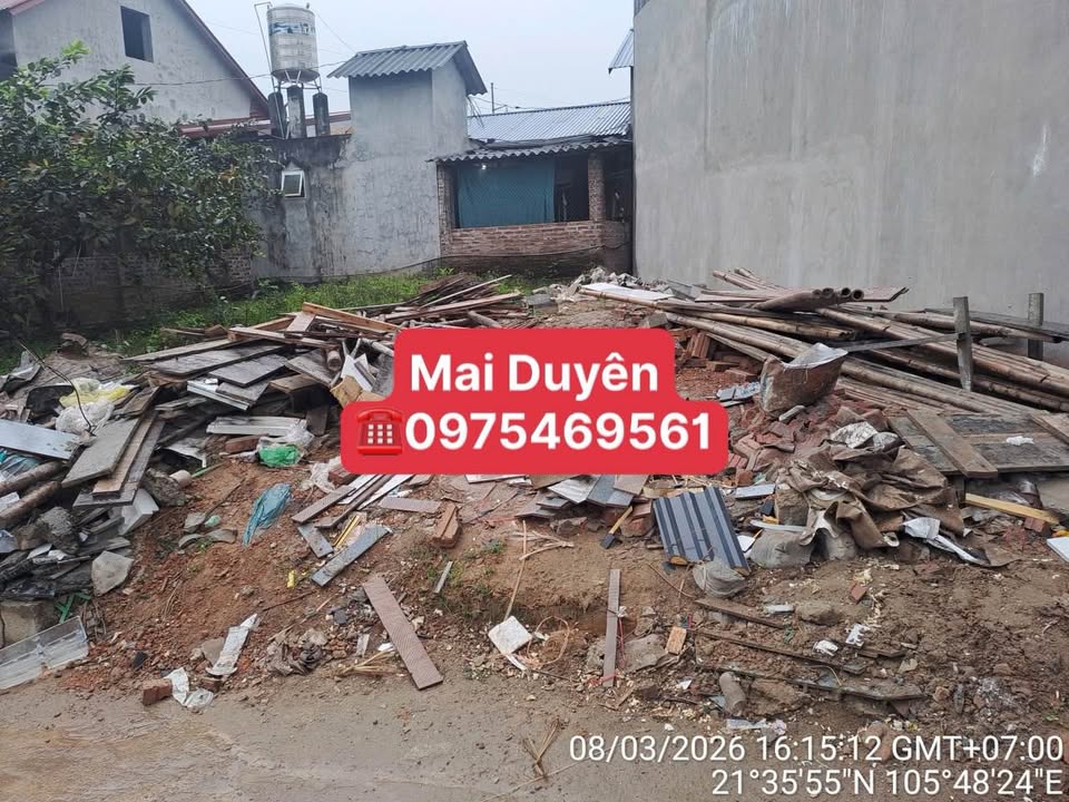 Đất Phường Quán Triều, TP Thái Nguyên - 75m² - Giá 650 Triệu